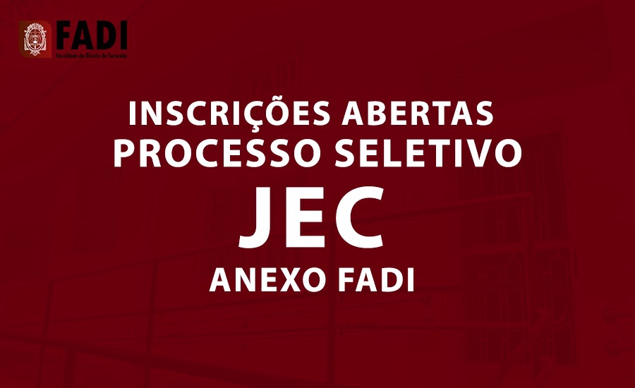 Inscrições JEC