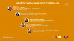Mediação pré-processual em conflitos coletivos de trabalho.